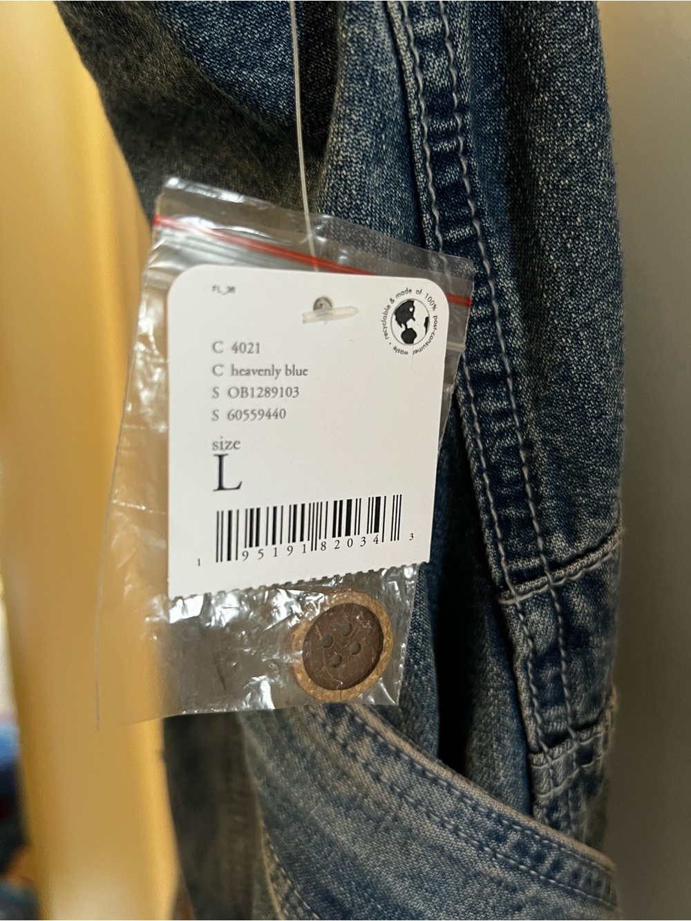 NWT Free People Memphis Medium Wash Denim Button-Front Shortalls - Picture 8 of 10